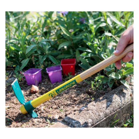 SERFOUETE COMPACT 22 CM PANNE ET LANGUE MANCHE BOIS 50 CM - LEBORGNE