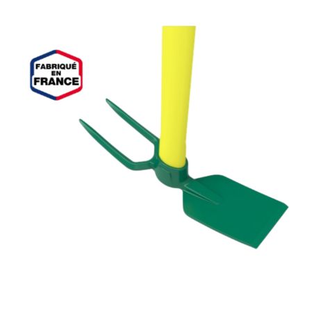 SERFOUETTE FORGEE - 30 CM - PANNE ET FOURCHE - MANCHE BOIS - LEBORGNE