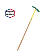 SERFOUETTE FORGEE DUOPRO DOUILLE OVALE 40X27 PANNE ET LANGUE - 30 CM MANCHE BOIS 130CM CERTIFIE PEFC 100% - LEBORGNE