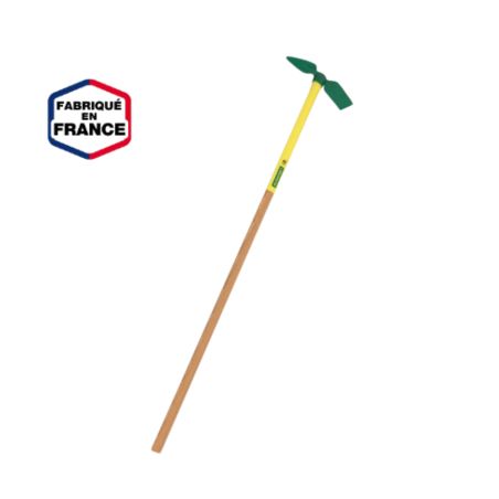 SERFOUETTE FORGEE DUOPRO DOUILLE OVALE 40X27 PANNE ET LANGUE - 30 CM MANCHE BOIS 130CM CERTIFIE PEFC 100% - LEBORGNE