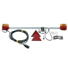 BARRE-RAMPE ECLAIRAGE ETIRABLE 140-210 CM POUR REMORQUE 1FK7769 7769