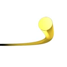 FIL NYLON ROND JAUNE 2.0MM 15M (EX 90152E / 559046) - OREGON 2