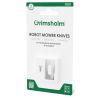 LAMES ET VIS (x9) GENERIQUES - POUR HUSQVARNA AUTOMOWER TURN-AROUND - 7350076761040 - GRIMSHOLM
