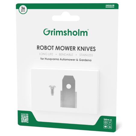 LAMES ET VIS (x9) GENERIQUE - POUR HUSQVARNA AUTOMOWER -7350076761057 - GRIMSHOLM