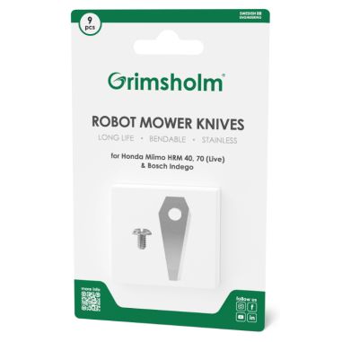 LAMES POUR Bosch Indego & Honda Miimo, 9 pièces PRODUIT GENERIQUE -7350076761170