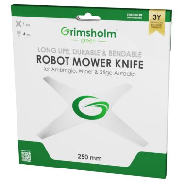 Lame POUR Stiga Autoclip-Ambrogio-Wiper, 25 cm PRODUIT GENERIQUE -7350076761224