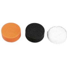 JEU DE TAMPONS DE POLISSAGE (ORANGE, NOIR, IMITATION FOURRURE) POUR POLISSEUSE DE CORRECTION PARKSIDE -91110501