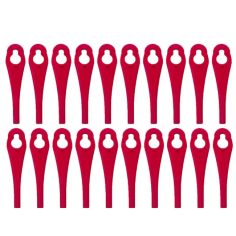 LOT DE 20 PLAQUETTES DE COUPE POUR COUPE BORDURE FLORABEST - 91099406- PARKSIDE 91099406