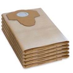 SACS A PAPIER FILTRANT (lot de 5 ) POUR ASPIRATEUR NETTOYEUR PARKSIDE -91105830- D'ORIGINE PARKSIDE