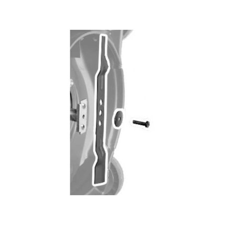 LAME POUR TONDEUSE THERMIQUE PARKSIDE PBM 125 A1 -13700458- D'ORIGINE PARKSIDE 13700458