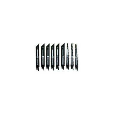 LOT LAMES DE SCIE : 3 BOIS ET 6 METAL POUR SCIES SABRES PARKSIDE -13800223- D'ORIGINE PARKSIDE 13800223