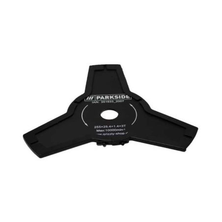 LAME 3 BRANCHES POUR DEBROUSSAILLEUSE THERMIQUE PARKSIDE PBS 2 C3- D4 ET PBK 4 B3- D'ORIGINE PARKSIDE