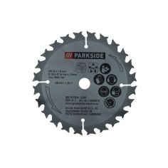 LAME SCIE CIRCULAIRE 24 DENTS POUR SCIE CIRCULAIRE PARKSIDE PHKSA 20 LI B3 -13800415- D'ORIGINE PARKSIDE