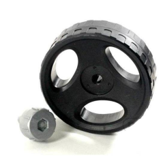 ROUES POUR TONDEUSE ELECTRIQUE GRIZZLY ERM 1231-2 G et FRM 1200 B3-C3-D3- D'ORIGINE PARKSIDE 91095555