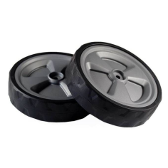 LOT DE DEUX ROUES ARRIERES POUR TONDEUSE FLORABEST FRM 1800 A1- PARKSIDE 91097120