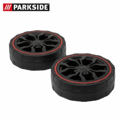 ROUES AVANT POUR TONDEUSE ELECTRIQUE PARKSIDE PRM 1800 A1-A2 -  91105231- D'ORIGINE PARKSIDE 91105231