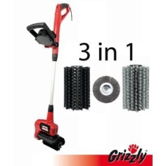 BROSSE DE NETTOYAGE UNIVERSELLE ELECTRIQUE ERB 550, joints- D'ORIGINE PARKSIDE GRIZZLY TOOLS