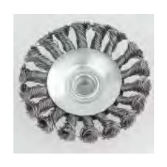 BROSSE CIRCULAIRE A FIL TORSADE POUR MEULEUSE D'ANGLE PARKSIDE PWS 125 A1-B2-C3-D3- PARKSIDE 91103215