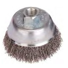 BROSSE BOISSEAU FIL ONDULE POUR MEULEUSE D'ANGLE PARKSIDE PWS 125 A1-B2-C3-D3 - PWS 115 A1- PARKSIDE 91103213