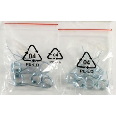 SACHET DE 12 RESSORTS POUR AERATEUR PRL 500-4- D'ORIGINE PARKSIDE 72550010
