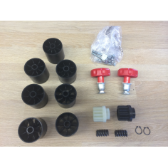 LOT ROULEAUX+RESSORTS+ENGRENAGES+VISSERIE POUR TONDEUSE A MAIN- D'ORIGINE PARKSIDE GRIZZLY TOOLS