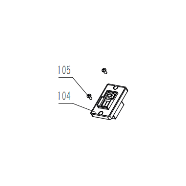 BOUTON ON-OFF POUR PONCEUSE A BROCHE OSCILLANTE PARKSIDE PSSO 500 A1 -  91110226- D'ORIGINE PARKSIDE
