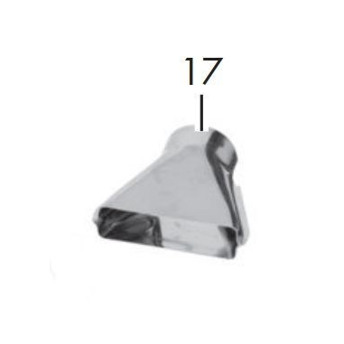 EMBOUT DE SURFACE POUR DECAPEUR PARKSIDE PLHLG 2000 C2- D'ORIGINE PARKSIDE 91105628