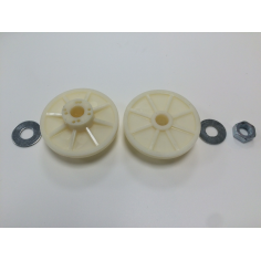 SET FLASQUES DE SERRAGE POUR COTE A EAU DU TOURET A MEULER PARKSIDE PNTS 250 A1- D'ORIGINE PARKSIDE 30211043