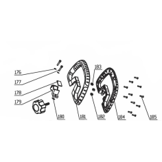 ENSEMBLE POIGNEE RONDE POUR TAILLE HAIES MANCHE LONG FLORABEST ET PARKSIDE - 91102876- PARKSIDE 91102876