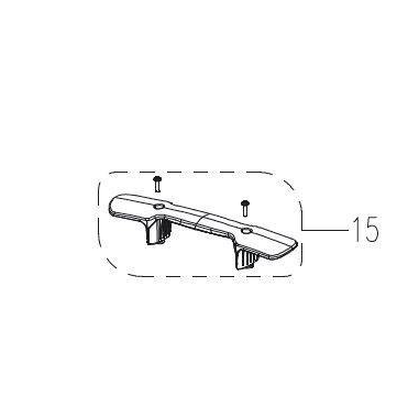 POIGNEE POUR ASPIRATEUR PARKSIDE PNTS 1300 D3-E4 ET 1400 - 91096888- PARKSIDE 91096888