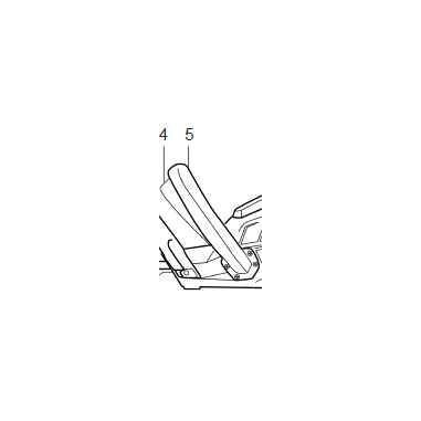 POIGNEE AVANT TAILLE-HAIE FHSA 20 B1 et PHSA 20-Li A1- D'ORIGINE PARKSIDE 91104531