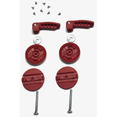 FIXATION DE POIGNEE SUPERIEURE (2 PIECES) POUR TONDEUSE ELECTRIQUE PARKSIDE PRM 1800 A2 - IAN 373339 - PARKSIDE