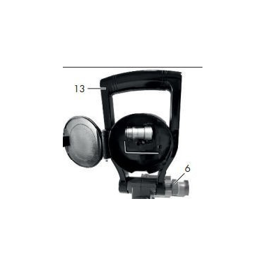 POIGNEE POUR BROSSE POUR JOINTS ELECTRIQUE PUB 500 A1- D'ORIGINE PARKSIDE 91105273