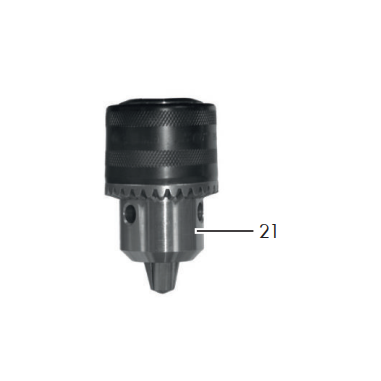 MANDRIN POUR PERCEUSE A COLONNE PARKSIDE PTBM 400 A1 - 91103343- PARKSIDE 91103343