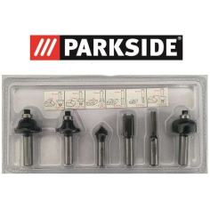 SET DE FRAISAGE POUR DEFONCEUSE PARKSIDE POF 1200 B2-C2 et POFA 12 A1 - A2 - B3- D'ORIGINE PARKSIDE 91104255