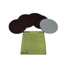 FEUILLES ABRASIVES + FEUILLE SUPPORT G240 (LOT DE 5) POUR PONCEUSE PTSG 140 B2- D'ORIGINE PARKSIDE 91104589