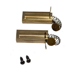 CHARBONS AVEC SUPPORT POUR BINEUSES ELECTRIQUES DELTAFOX DG ETI 1540 -  91105527- D'ORIGINE PARKSIDE 91105527