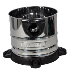 CUVE INOX POUR ASPIRATEUR PARKSIDE PWD 12 A1 - 332961- D'ORIGINE PARKSIDE 91105576