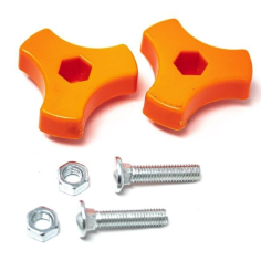Kit de fixation pour barre supErieure pour tondeuse Deltafox DG-CLM 1833 -  911059821- D'ORIGINE PARKSIDE