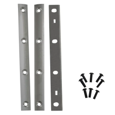 JEU DE LAMES DE RECHANGE AVEC VIS POUR RABOTEUSES PARKSIDE -  91106100- D'ORIGINE PARKSIDE 91106100