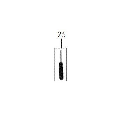 TOURNEVIS POUR TONDEUSE PARKSIDE PBM 132 A1- B1- D'ORIGINE PARKSIDE 91106180