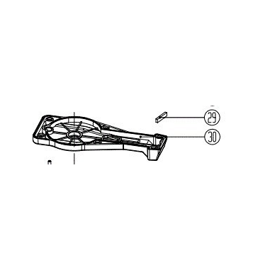 COUVERCLE DE REDUCTEUR POUR TAILLE HAIES PARKSIDE PERFORMANCE PPHSA 40 Li A1 - IAN 376271
