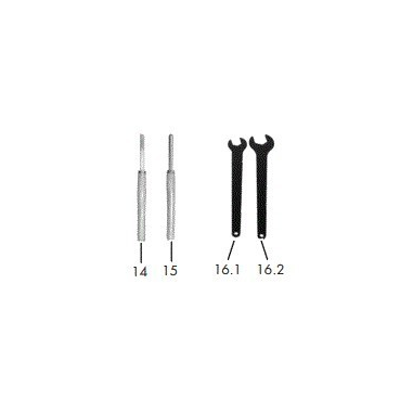 KIT D'OUTILS POUR TOUR A BOIS PARKSIDE PDM 600 C3 - IAN 391505- D'ORIGINE PARKSIDE 91110027