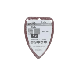 FEUILLES (LOT DE 5) DE PONCAGE K120 POUR PONCEUSE MULTIFONCTION PARKSIDE -  91110176- D'ORIGINE PARKSIDE