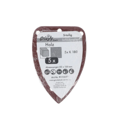 FEUILLES (LOT DE 5) DE PONCAGE K180 POUR PONCEUSE MULTIFONCTION PARKSIDE -  91110177- D'ORIGINE PARKSIDE