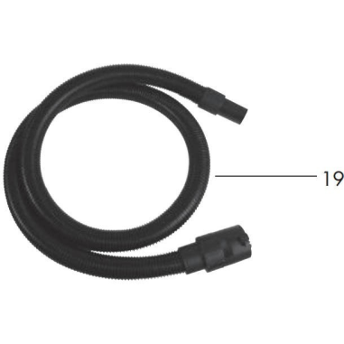 FLEXIBLE POUR ASPIRATEUR PARKSIDE PNTS 1400 H4 - IAN 322475- D'ORIGINE PARKSIDE 91105504