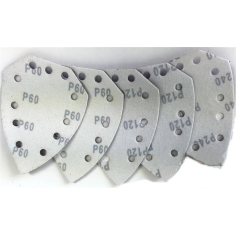 FEUILLES ABRASIVES POUR OUTIL MULTIFONCTION PARKSIDE PKGA 14.4 A1 - 16 A1 -20 Li A1 - B1 - C2 ET PHS 160 C4- D'ORIGINE PARKSIDE