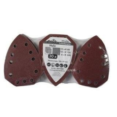 LOT 30 FEUILLES ABRASIVES (12XG60, 12XG120, 6XG240) POUR PONCEUSE PARKSIDE -  30211068- D'ORIGINE PARKSIDE 30211068