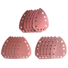 LOT 18 FEUILLES ABRASIVES (6XG60, 6XG120, 6XG240) POUR PONCEUSE PHS 160 C4 ET PKGA - D'ORIGINE PARKSIDE