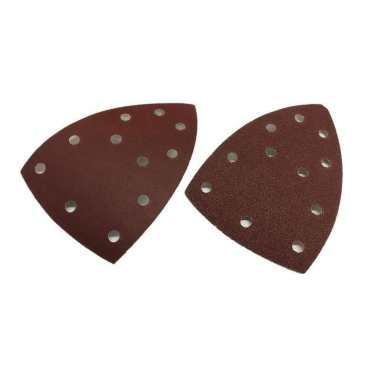 2 FEUILLES ABRASIVES POUR PONCEUSE TRIANGULAIRE (grain P80-P240) + PONCEUSE PMFS 200 B2- D'ORIGINE PARKSIDE